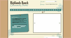 Desktop Screenshot of highlandsranch.com